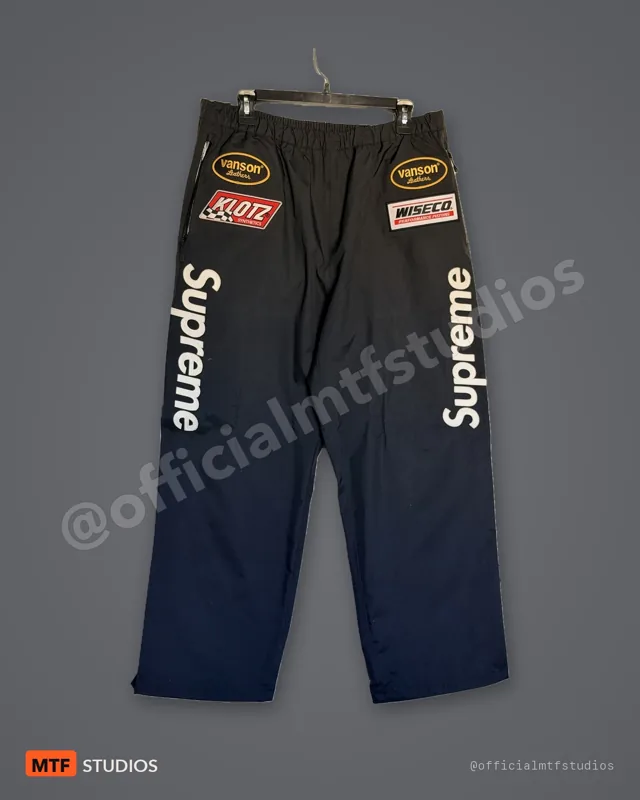 Supreme × Vanson Leathers GORE-TEX Pant — Black — L — Worn Once